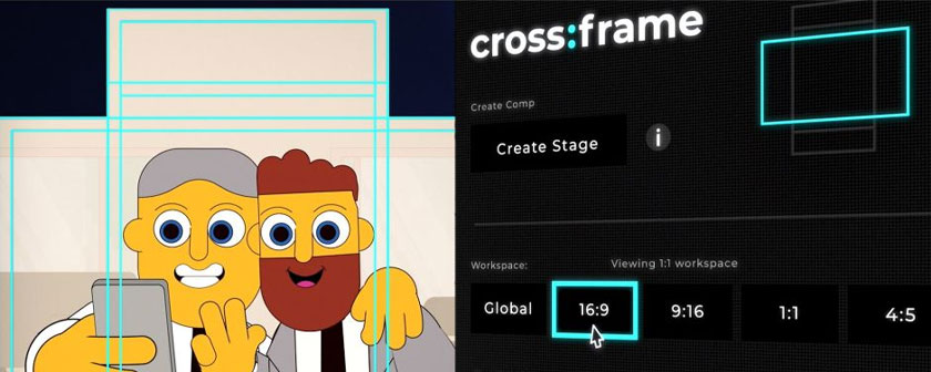دانلود اسکریپت CrossFrame در افتر افکت
