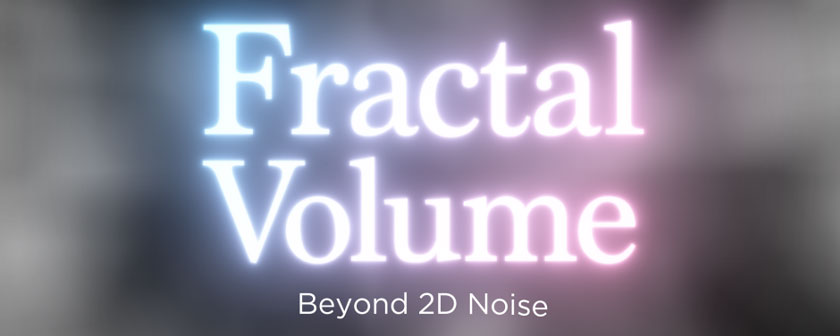 دانلود پلاگین Fractal Volume ساخت نویز سه بعدی در افتر افکت