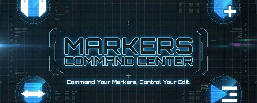 دانلود اسکریپت Markers Command Center برای پریمیر پرو
