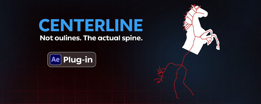 دانلود پلاگین انیمیت لوگوی تایپوگرافی CenterLine در افتر افکت